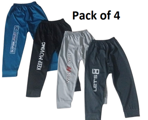 Kids Joggers Kids Lowers Track Pants Combo Pack of 4 (COD Available) All India Free Shipping